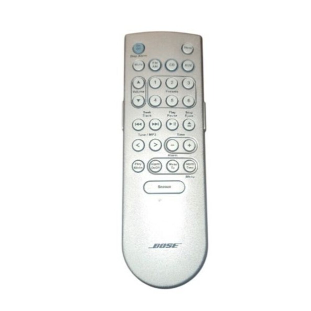 Bose Wave Music System Premium Backlit Remote Silver OEM Tested Working
